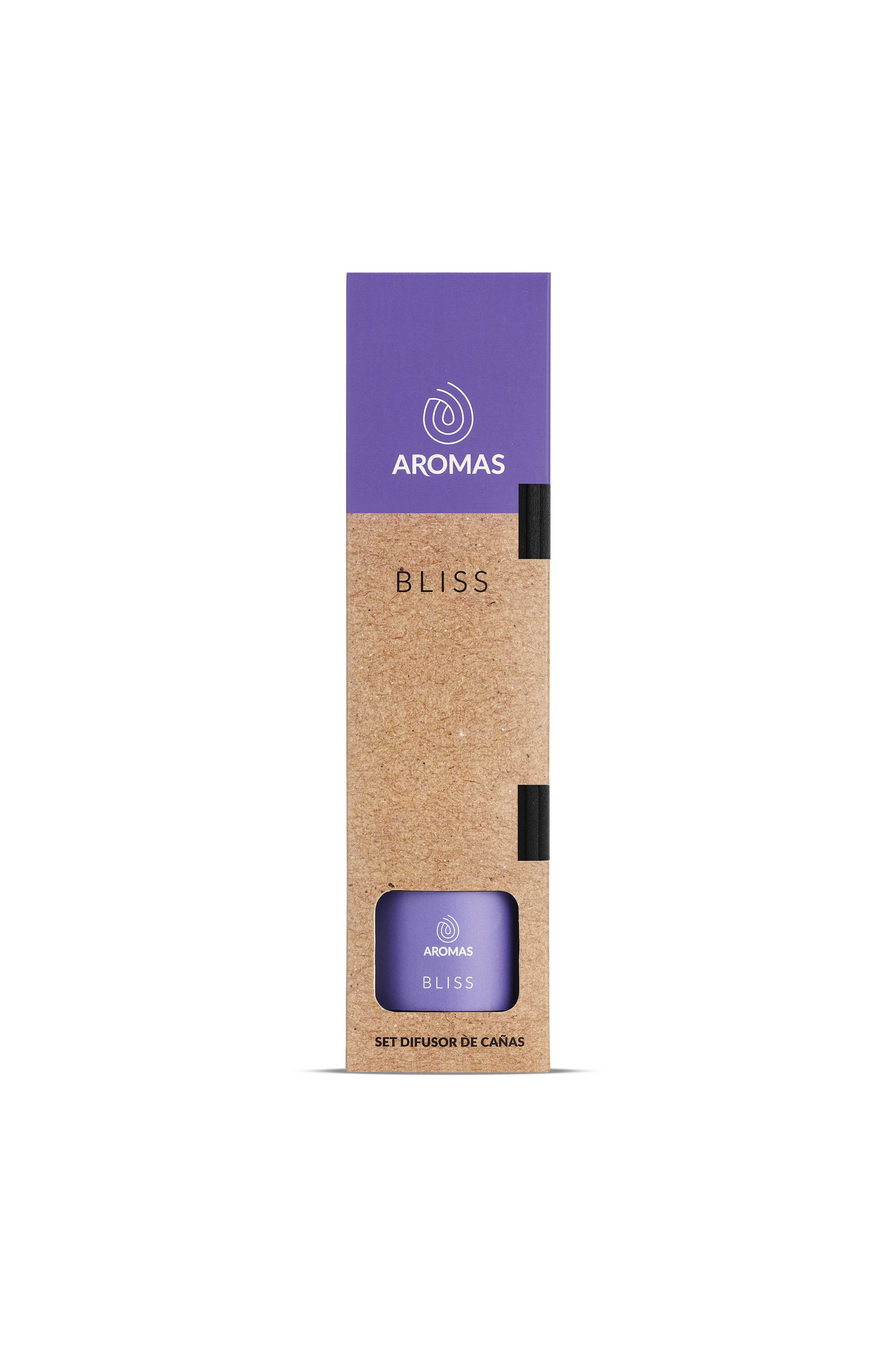 Kit Difusor De Cañas Bliss (Jazmín Vainilla Y Cedro)