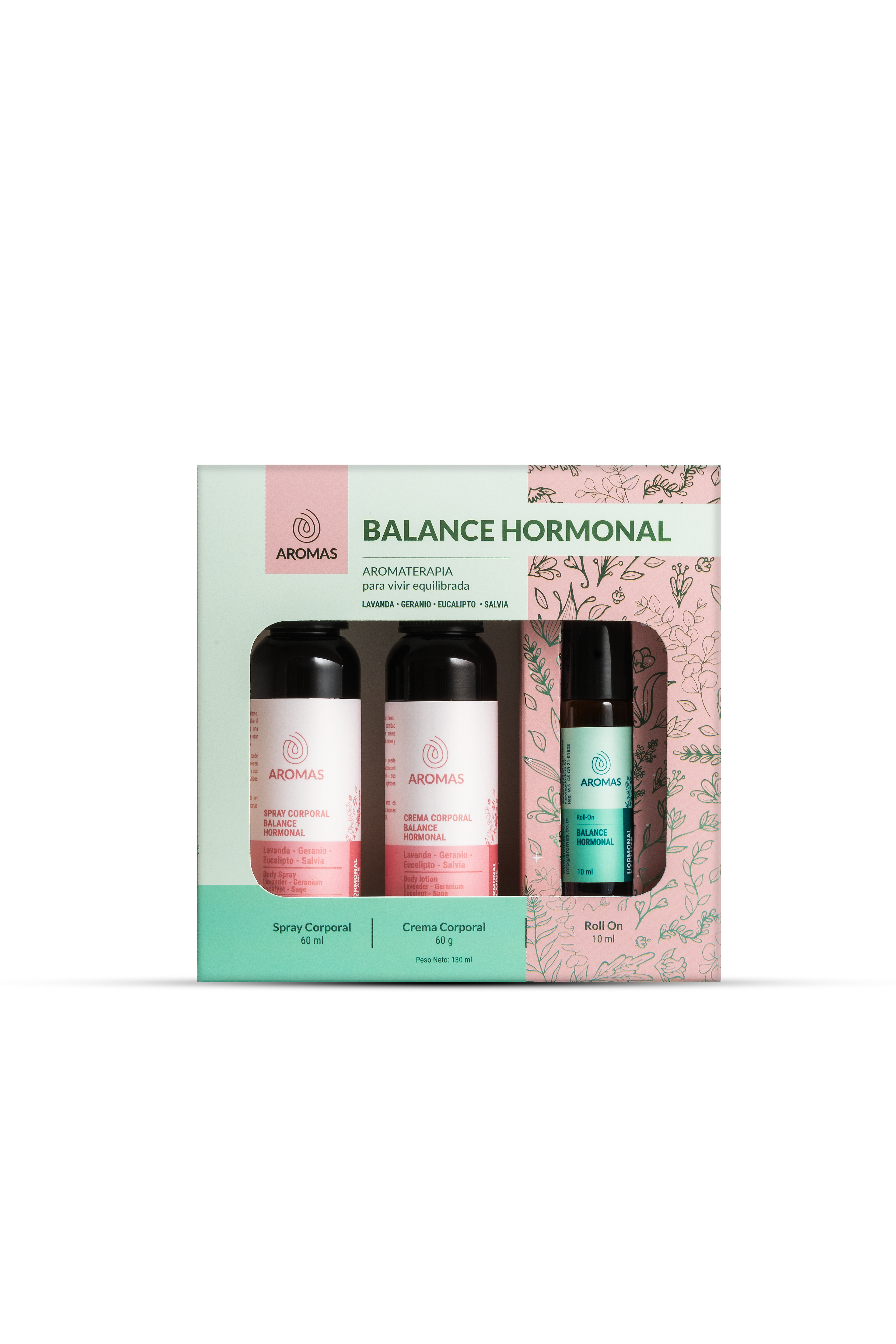 Kit Balance (Crema 60g - Spray 60 ml - Roll on 10 ml Balance)