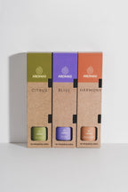 Kit Difusor De Cañas Harmony (Bergamota Sándalo Y Canela)