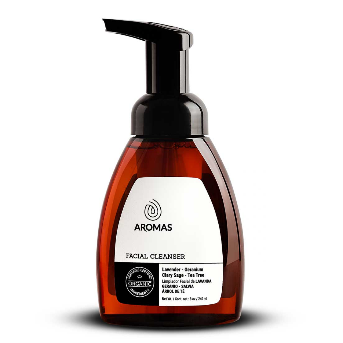 Espuma Facial Limpiadora Lavanda-Árbol De Té-Geranio-Salvia