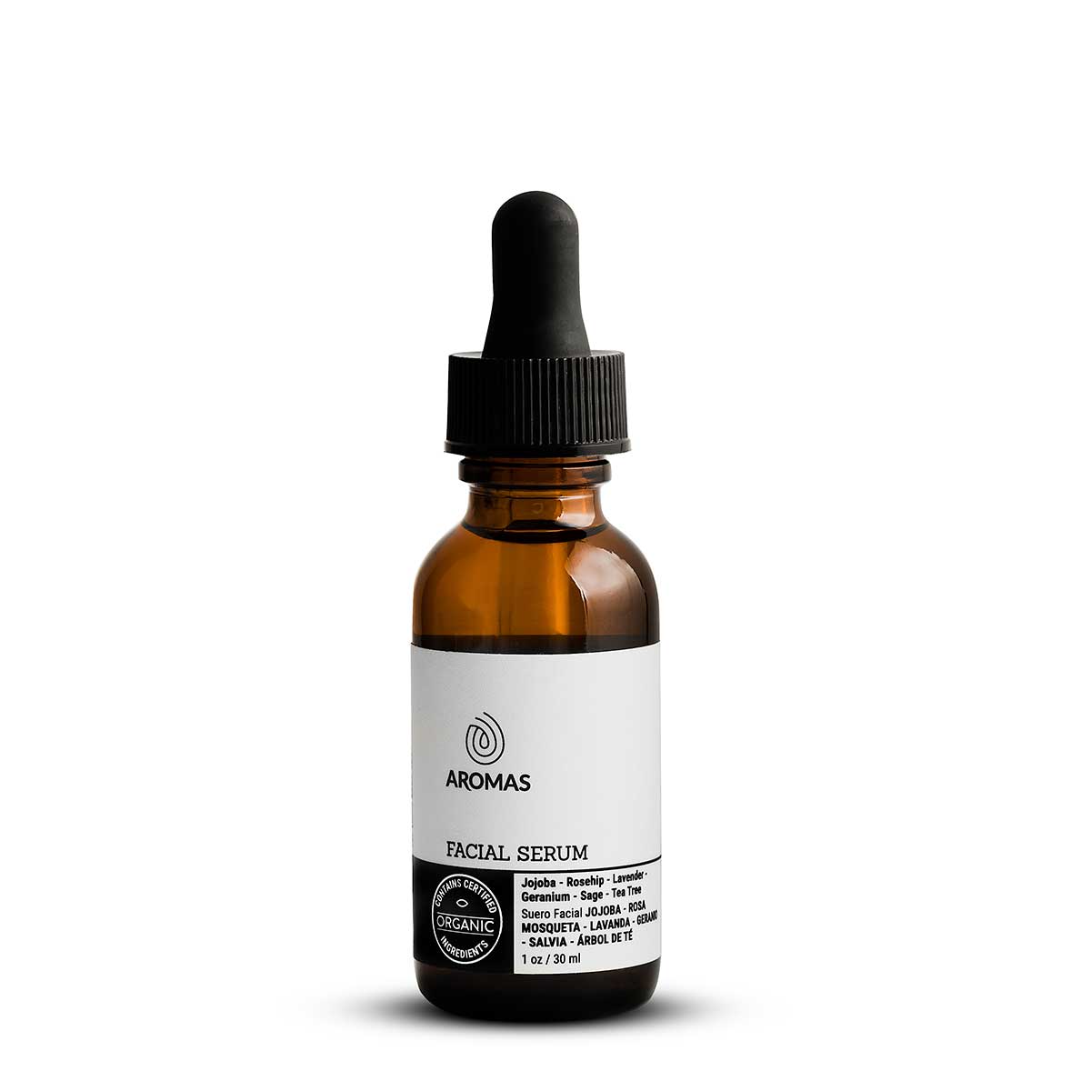 Serum Facial Jojoba-Rosa Mosqueta-Geranio-Lavanda-Salvia- Arbol De Té