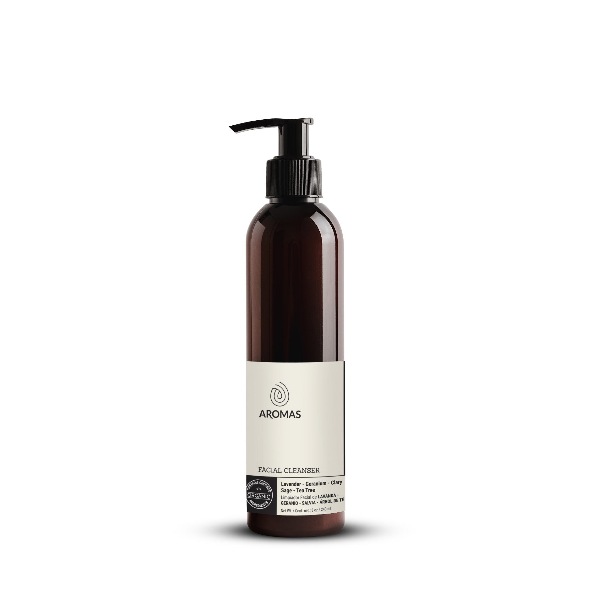 Limpiadora Facial Lavanda-Geranio-Salvia-Árbol de té 240 ml Espeso