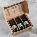 Kit De 3 Aceites Esenciales-Menta-Lavanda-Limón