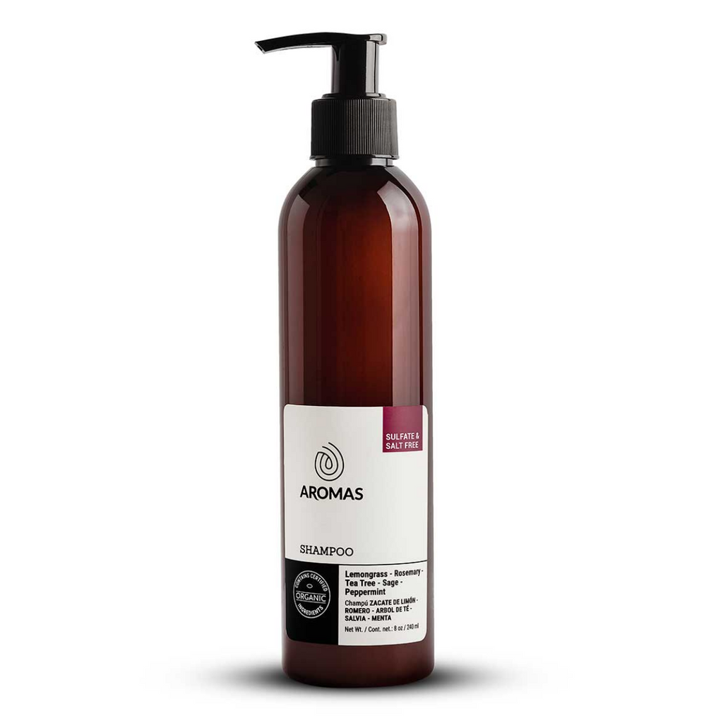 Champú Zacate De Limón-Romero- Árbol De Té-Salvia Menta